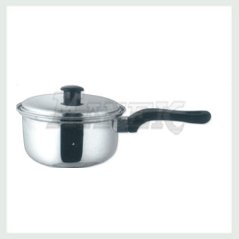Sauce Pan, Stainless Sauce Pan with Cover and Bakelite Handle, Stainless Steel Sauce Pan