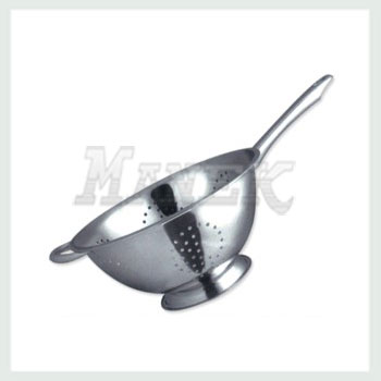 Deep Colander, Stainless Deep Colander, Deep Colander with Long Handle