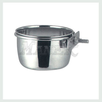 Coop Cup, Coop Cup with nut, Steel Coop Cup, Stainless Steel Coop Cup, Pet Items