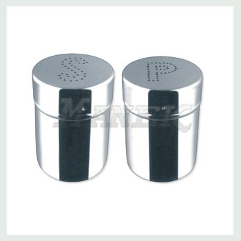 Salt and Papper, Flat Salt and Pepper, Stainless Steel Falt Salt and Papper, Salt and Papper with Lock