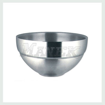Footed Bowl, Stainless Footed Bowl, Steel Footed Bowl, Stainlee Steel Double Wall Footed Bowl, Stainless Steel Bowl