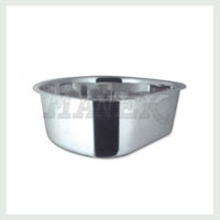 D Bowl, Stainless Steel D Bowl