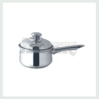Belly Sauce Pan with cover and tabular handle
